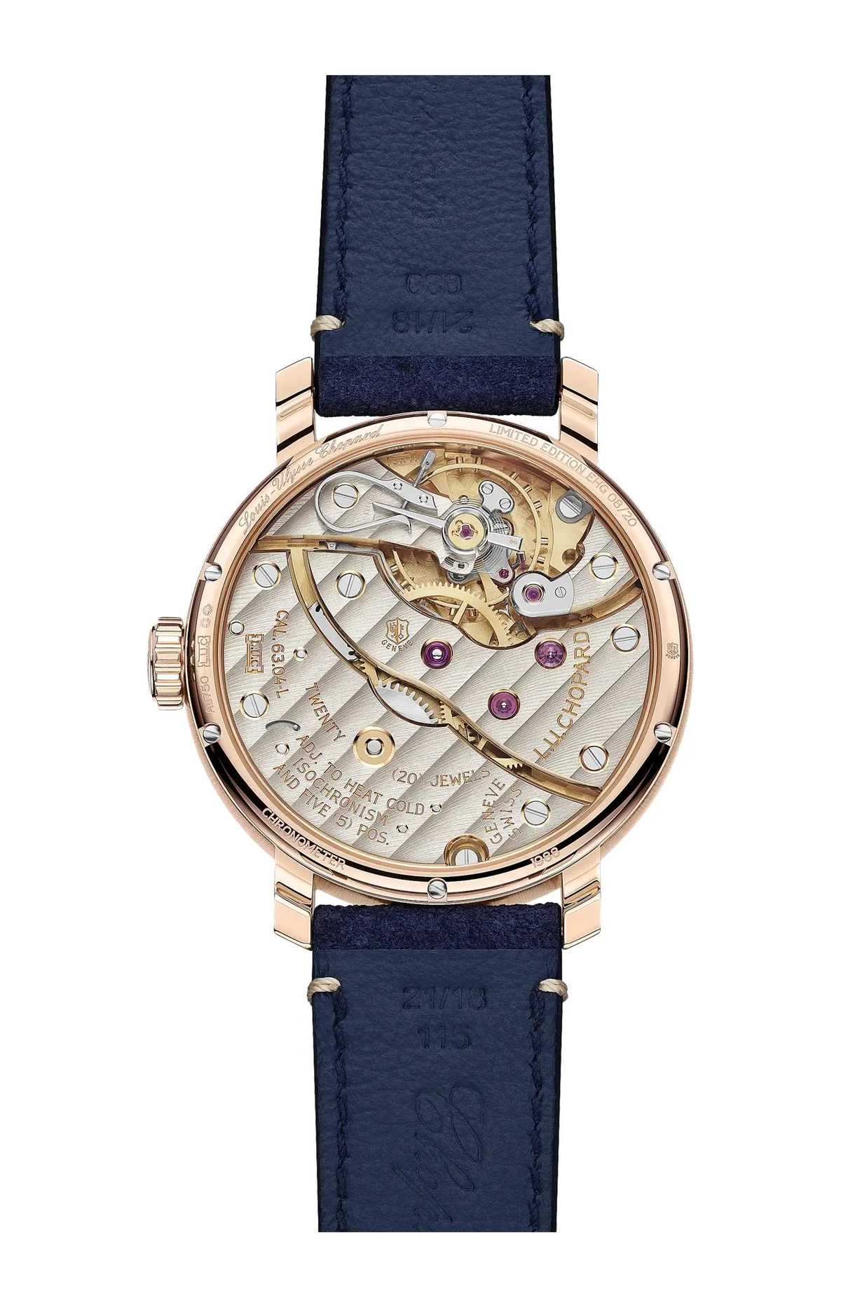 L.U.C Heritage Ehg Moon 122 44 Mm, Manuale, Oro Rosa Etico - Limited Edition 2