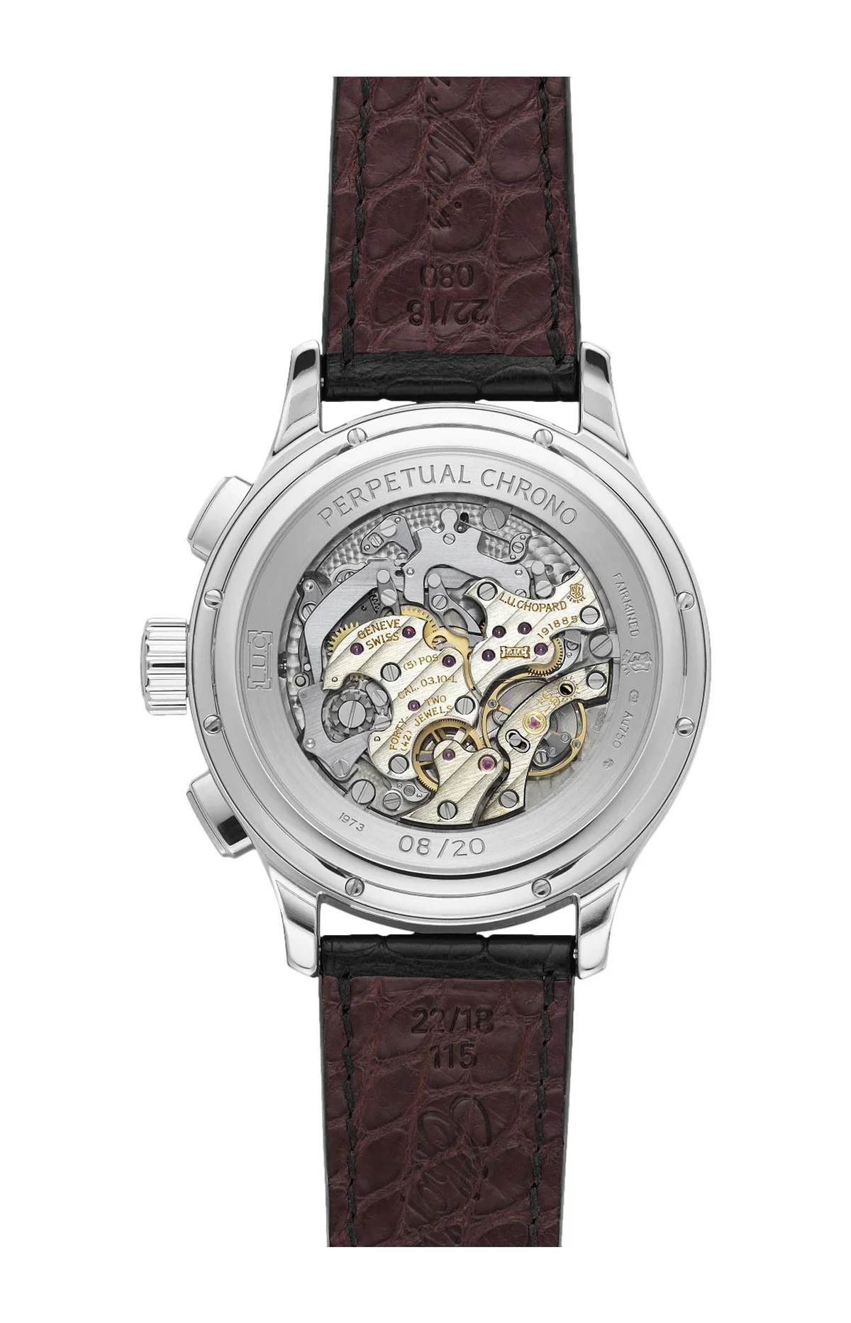 L.U.C Perpetual Chrono 45 Mm, Manuale, Oro Bianco Etico - Limited Edition 2