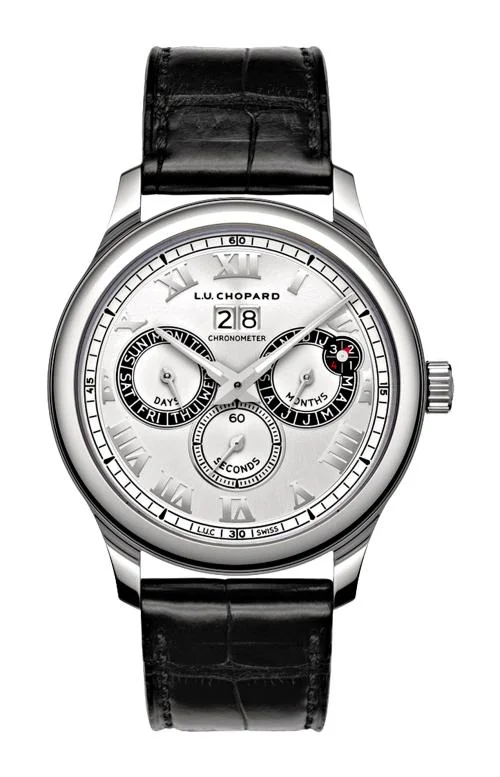 L.U.C Perpetual Twin 43 Mm, Acciaio, Automatico