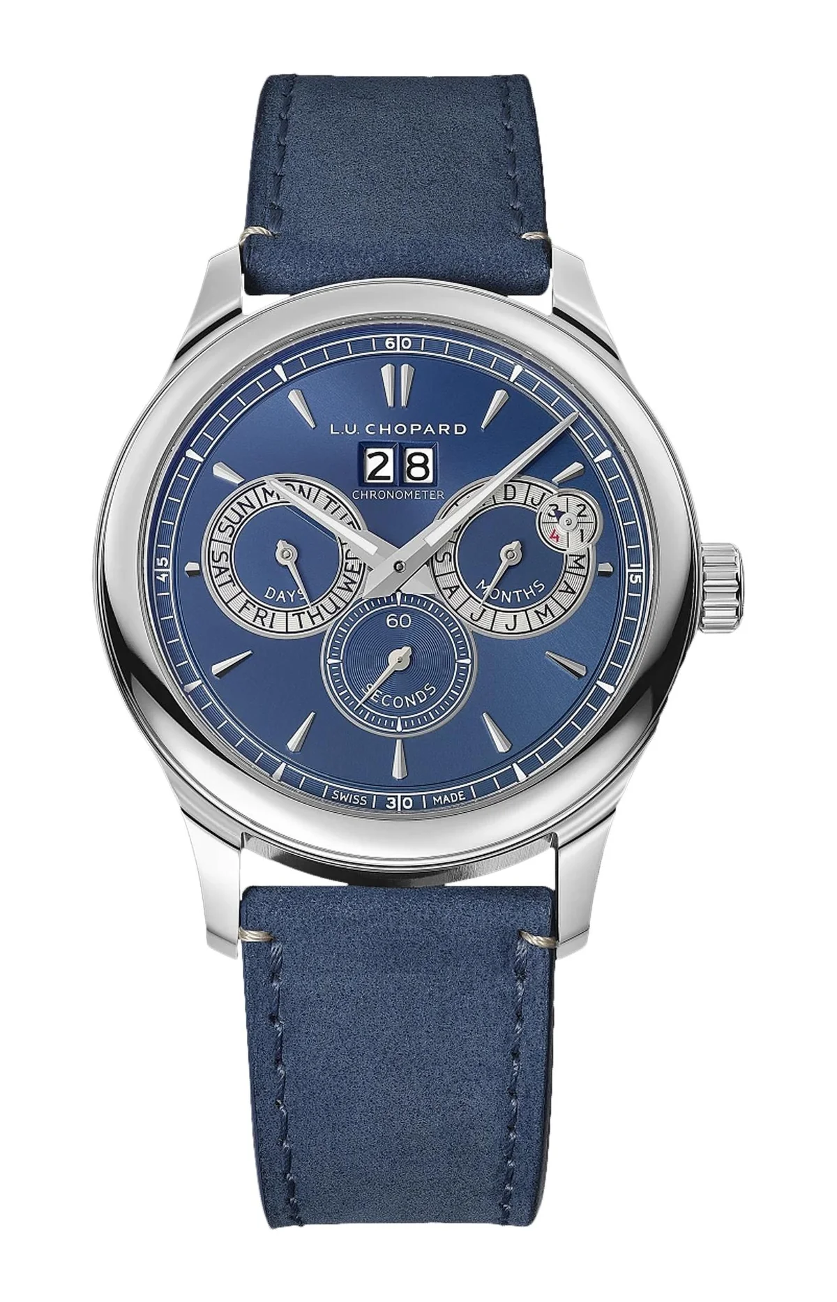 L.U.C Perpetual Twin 43 Mm, Automatico, Lucent Steel™