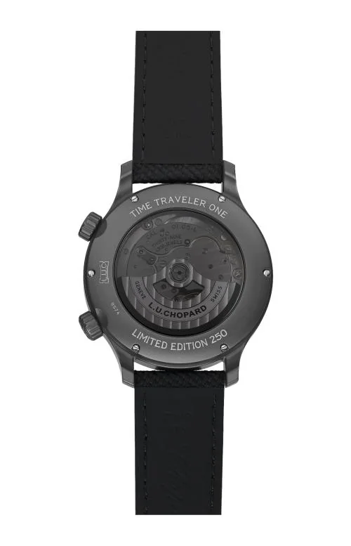L.U.C Time Traveler One Black 42 Mm, Automatico, Titanio Ceramizzato - Limited Edition 2
