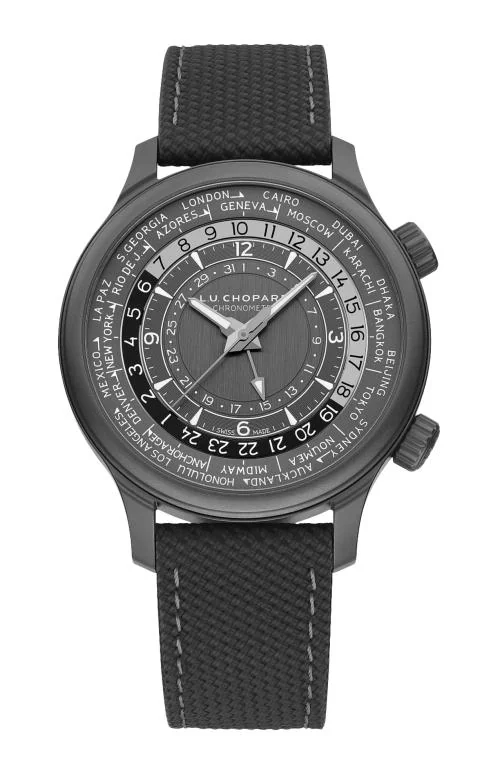 L.U.C Time Traveler One Black 42 Mm, Automatico, Titanio Ceramizzato - Limited Edition