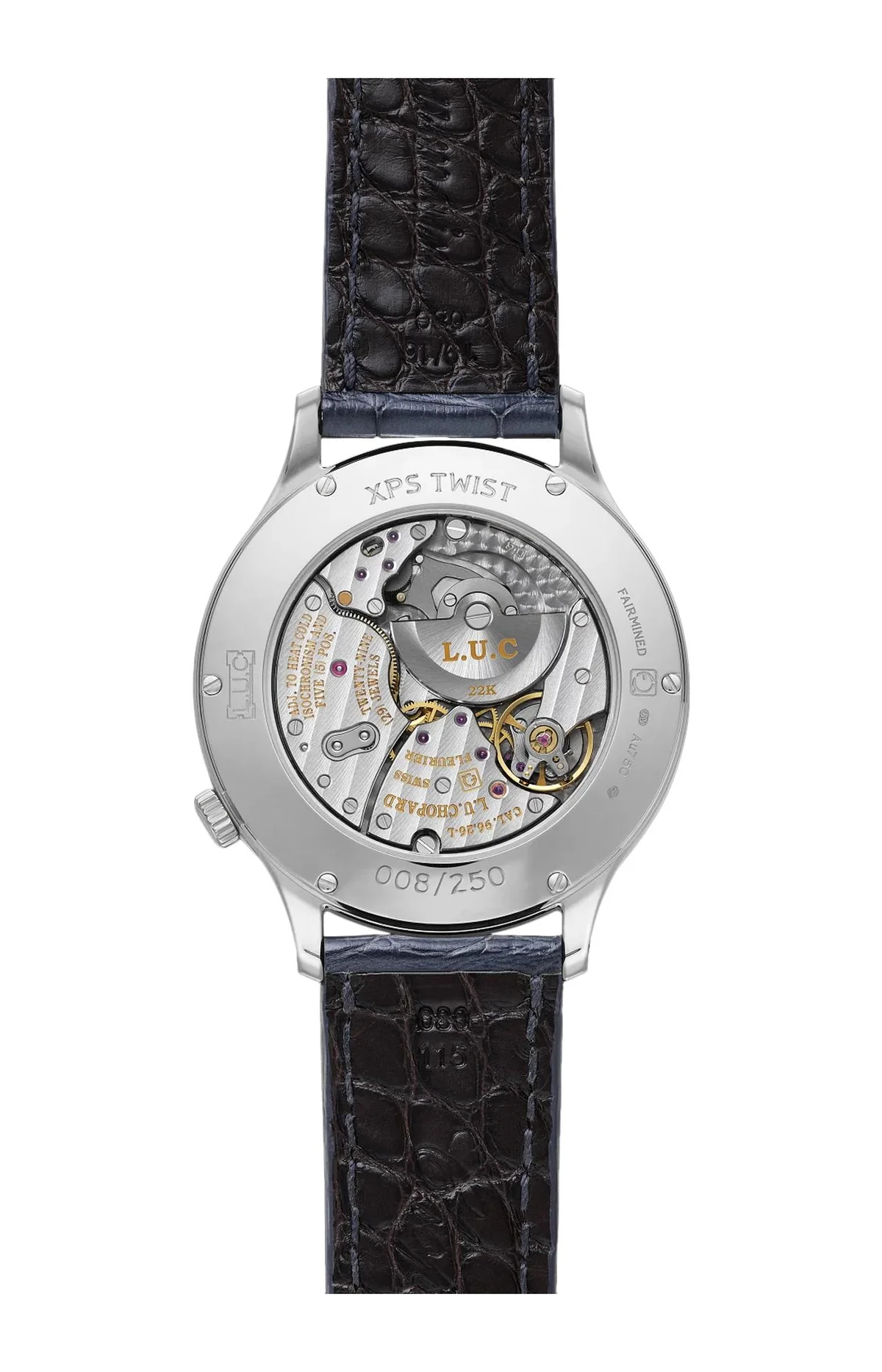 L.U.C Xps Twist Qf 40 Mm, Automatico, Oro Bianco Etico - Limited Edition 2