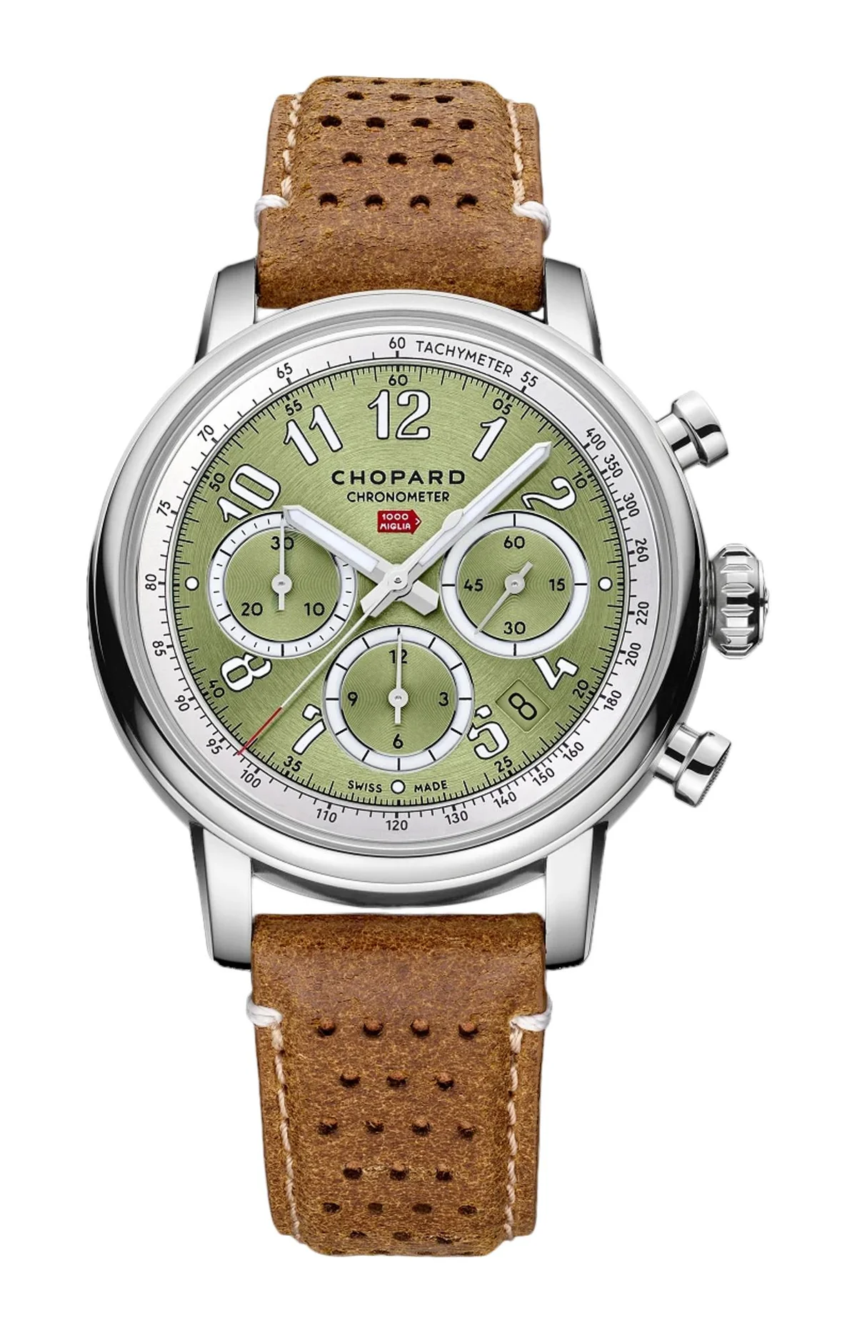 Mille Miglia Classic Chronograph 40,5 Mm, Automatico, Lucent Steel™