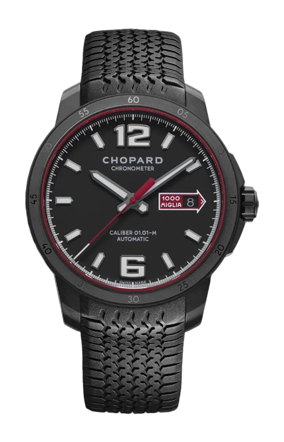 Mille Miglia Gts Automatic Speed Black 43 Mm, Automatico, Lucent Steel™ Dlc - Limited Edition