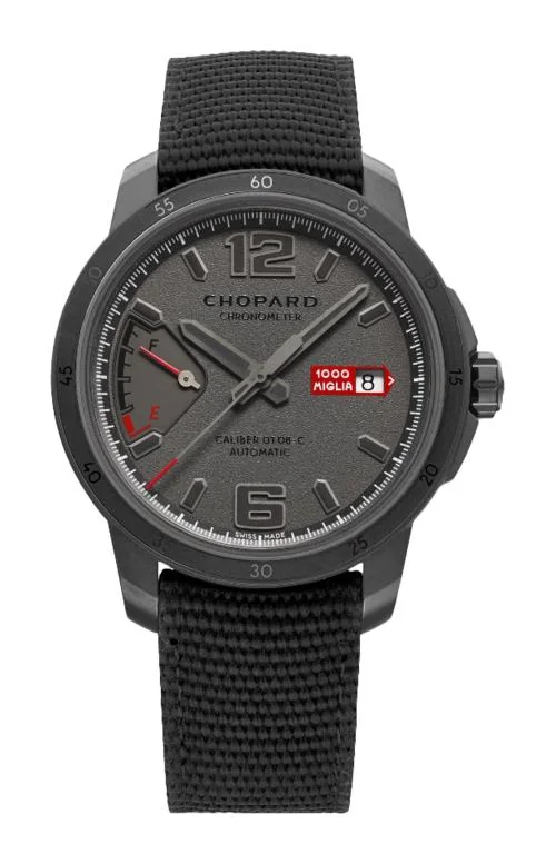 Mille Miglia Gts Power Control Grigio Speciale 43 Mm, Automatico, Titanio - Limited Edition