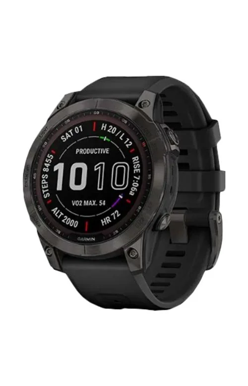 Fēnix® 7 – Sapphire Solar Edition Titanium Black Dlc Con Cinturino