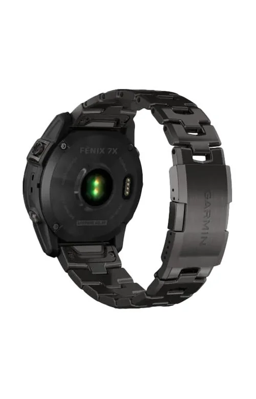 Fēnix® 7X - Sapphire Solar Edition Titanium Carbon Grey Dlc Con Bracciale Vented Titanium Carbon Grey Dlc 3