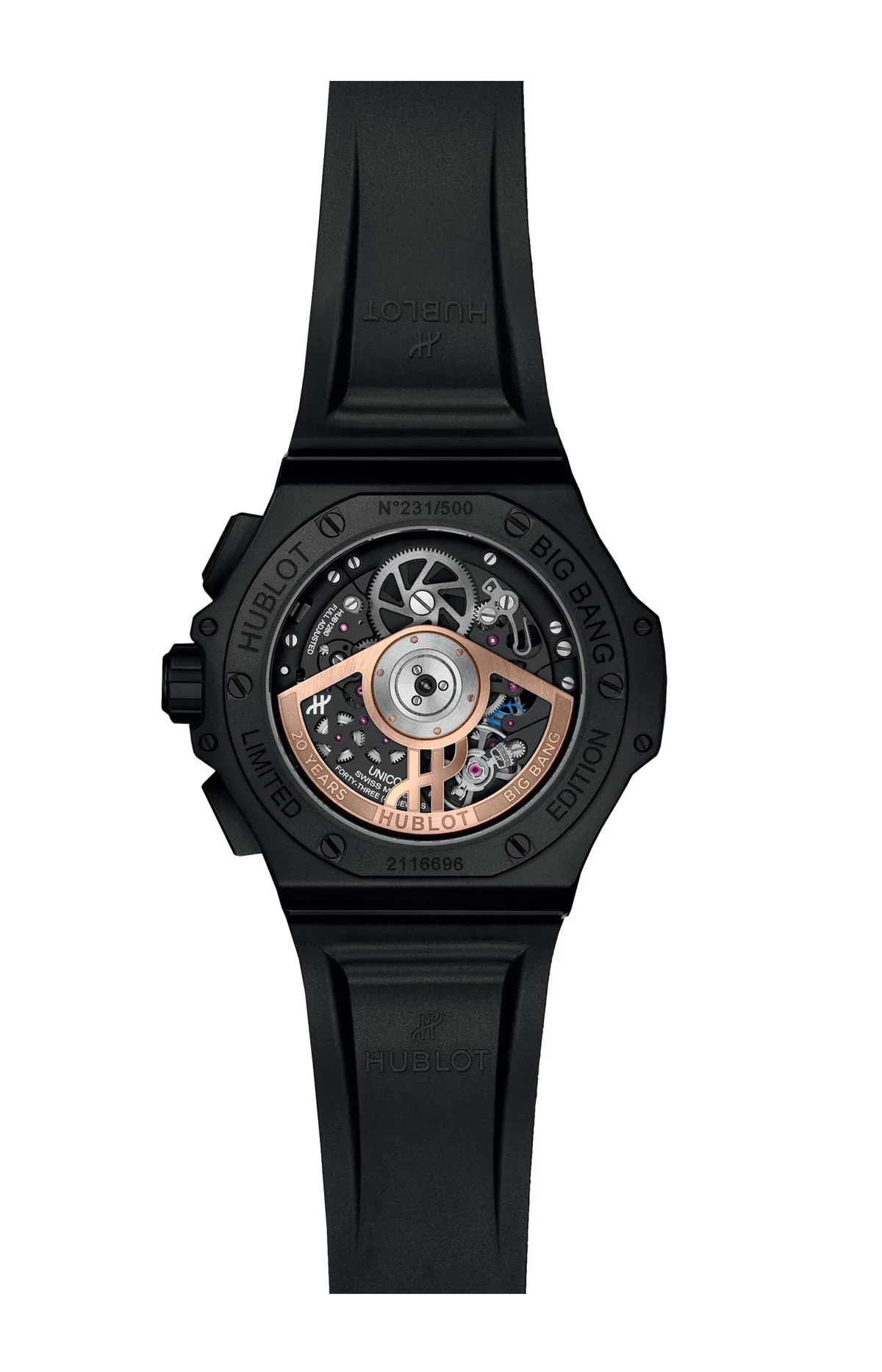 Big Bang 20Th Anniversary All Black 43 Mm - Limited 2