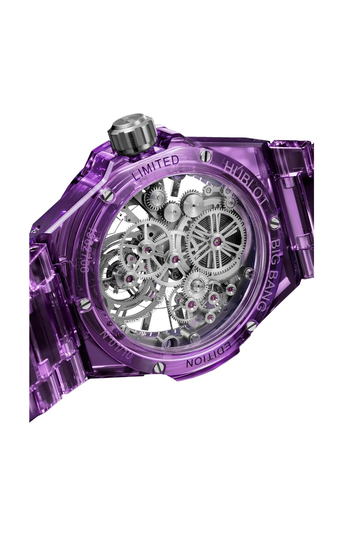 Big Bang Integrated Tourbillon Full Purple Sapphire 43 Mm - Limited 2