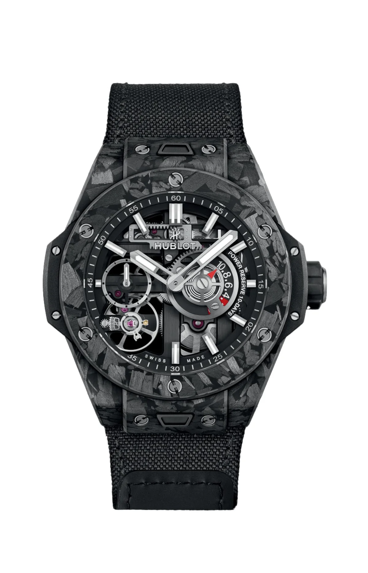 Big Bang Meca-10 Frosted Carbon 42 Mm