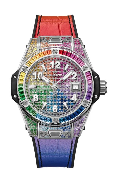 Big Bang One Click Steel Rainbow 33 Mm