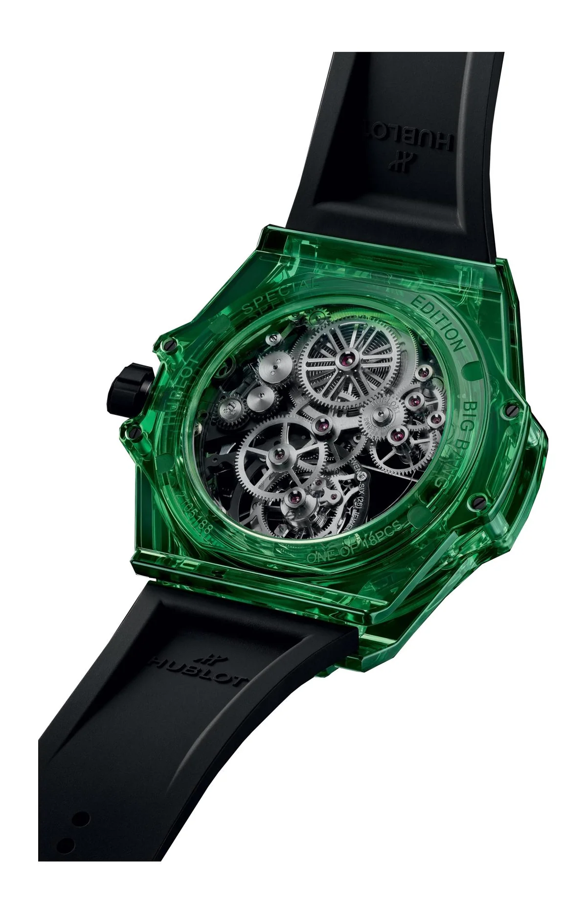 Big Bang Tourbillon Automatic Green Saxem 44 Mm - Limited 3