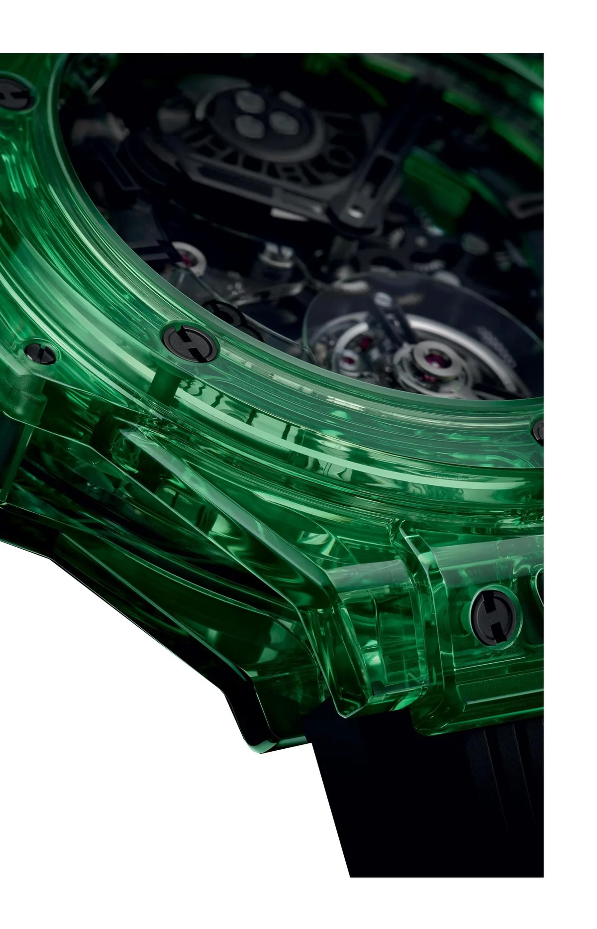 Big Bang Tourbillon Automatic Green Saxem 44 Mm - Limited 2