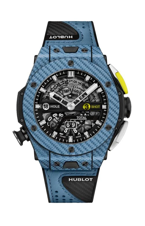 Big Bang Unico Golf Sky Blue Carbon 45 Mm - Limited