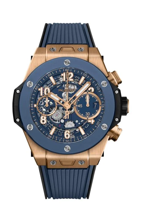 Big Bang Unico King Gold Blue Ceramic 42 Mm