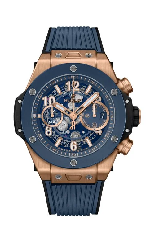 Big Bang Unico King Gold Blue Ceramic 44 Mm