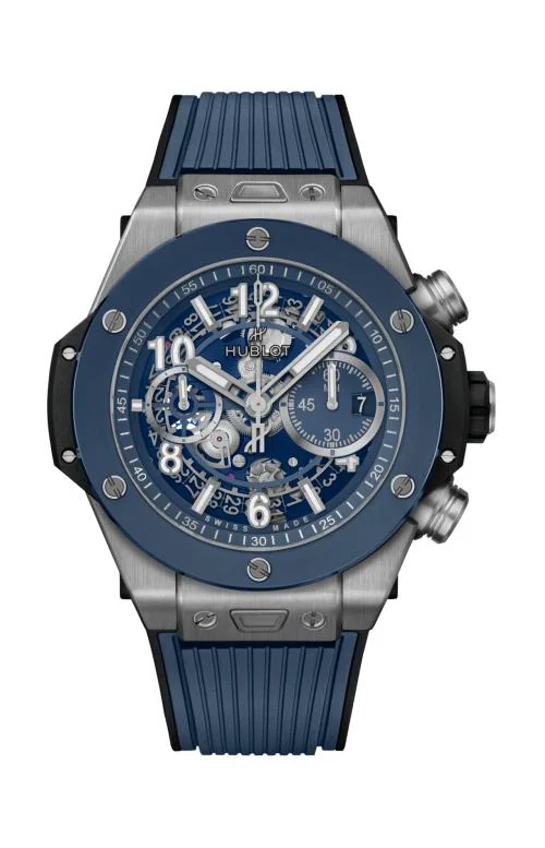 Big Bang Unico Titanium Blue Ceramic 44 Mm
