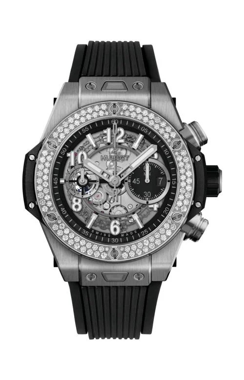 Big Bang Unico Titanium Diamonds 44 Mm