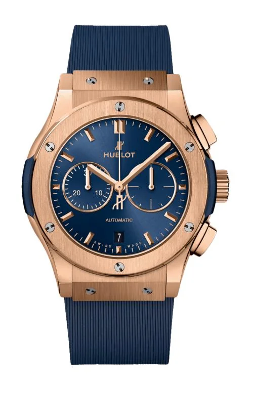 Classic Fusion Chronograph King Gold Blue 42 Mm