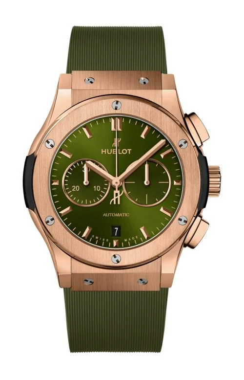 Classic Fusion Chronograph King Gold Green 42 Mm