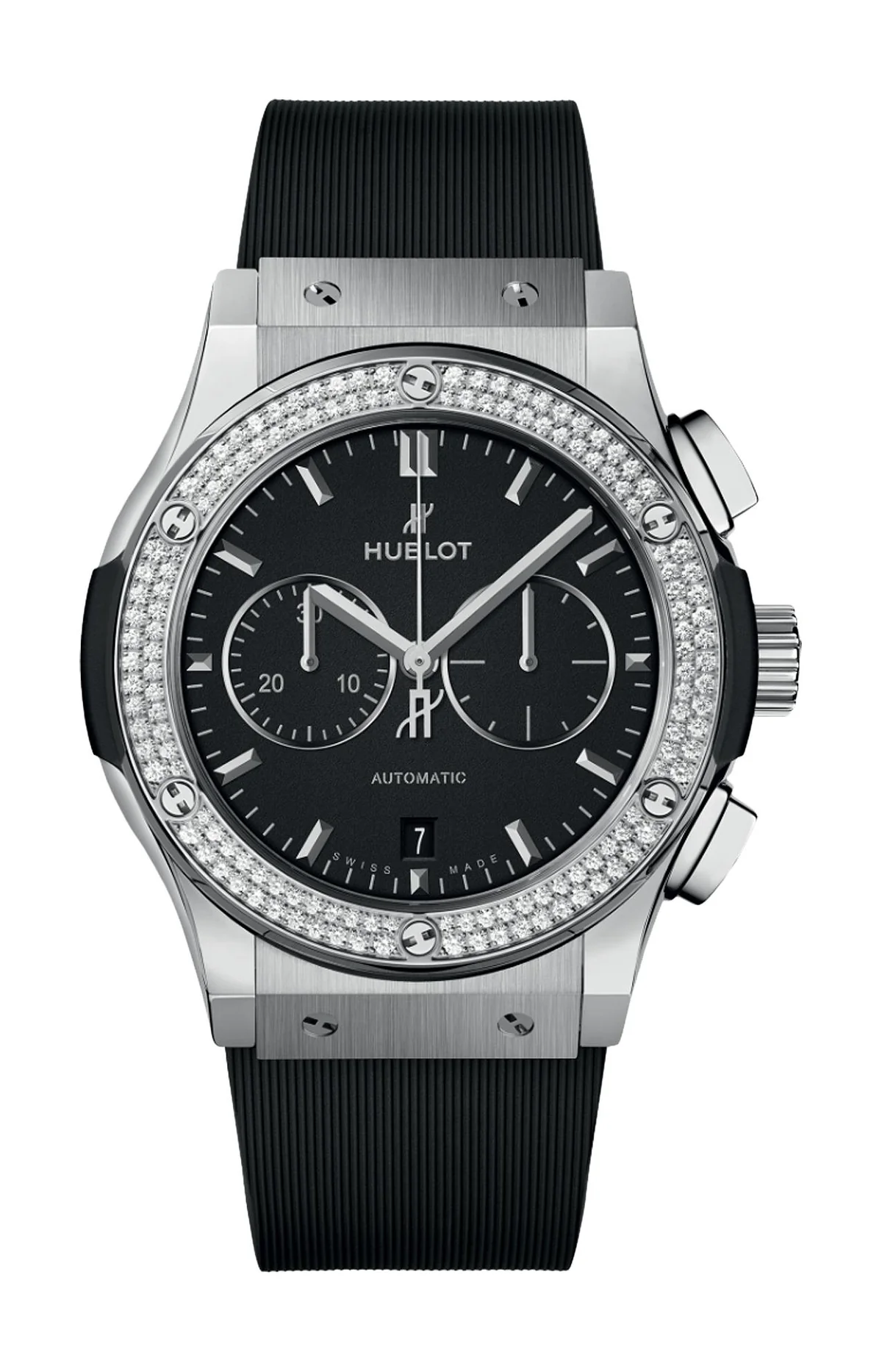 Classic Fusion Chronograph Titanium Diamonds 42 Mm