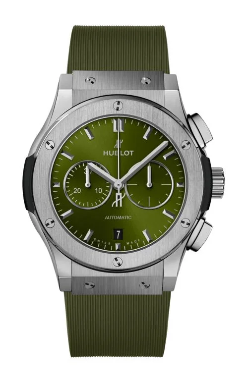 Classic Fusion Chronograph Titanium Green 42 Mm