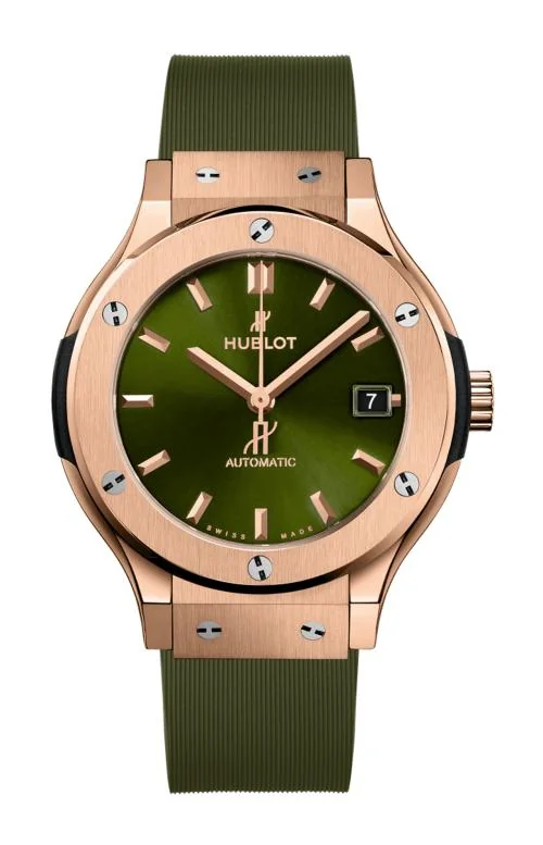 Classic Fusion King Gold Green 38 Mm