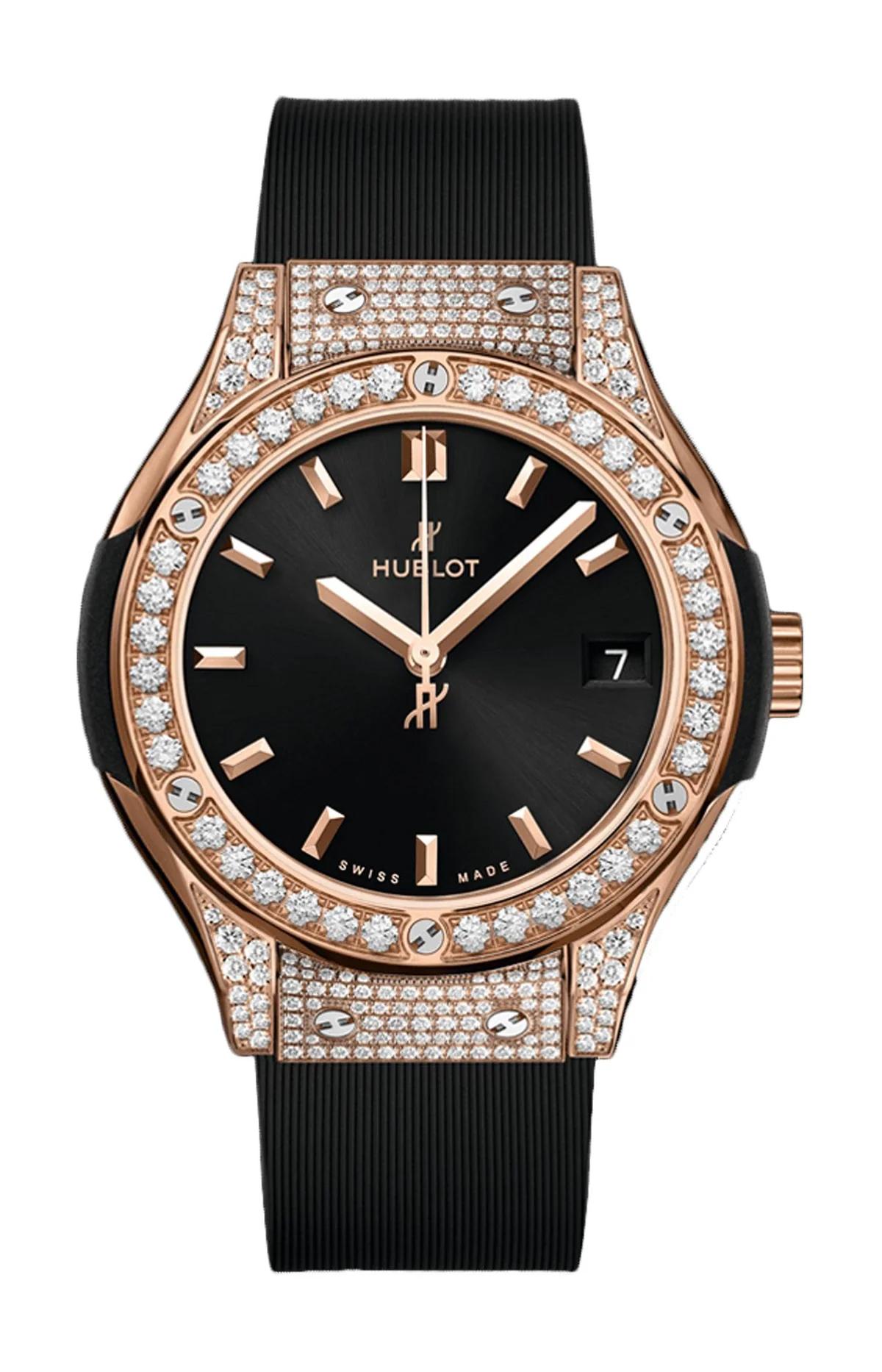Classic Fusion King Gold Pavé 33 Mm