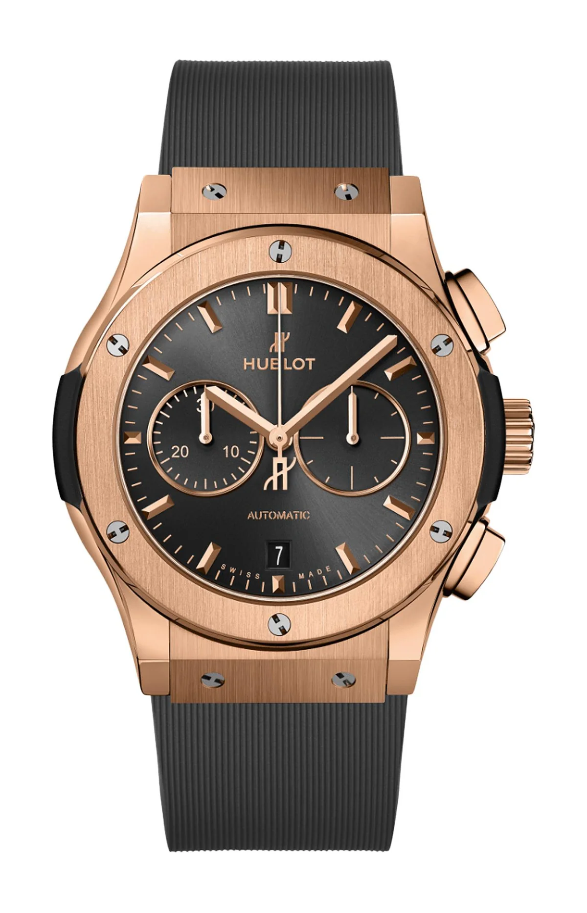 Classic Fusion Racing Grey Chronograph King Gold 42 Mm