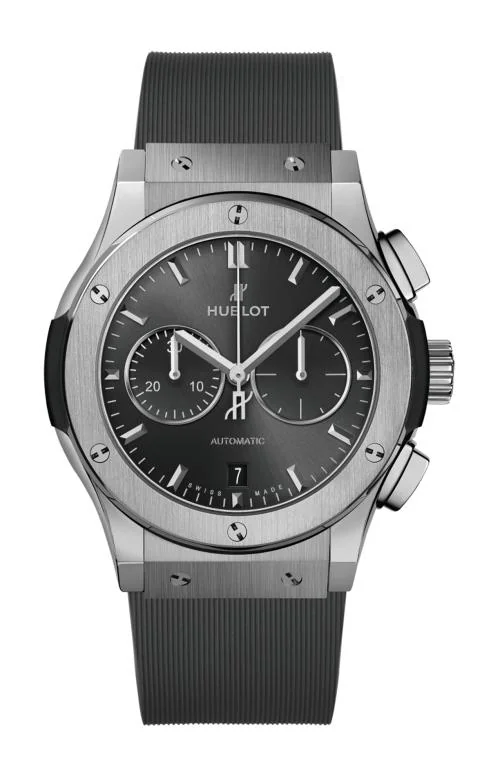 Classic Fusion Racing Grey Chronograph Titanium 42 Mm