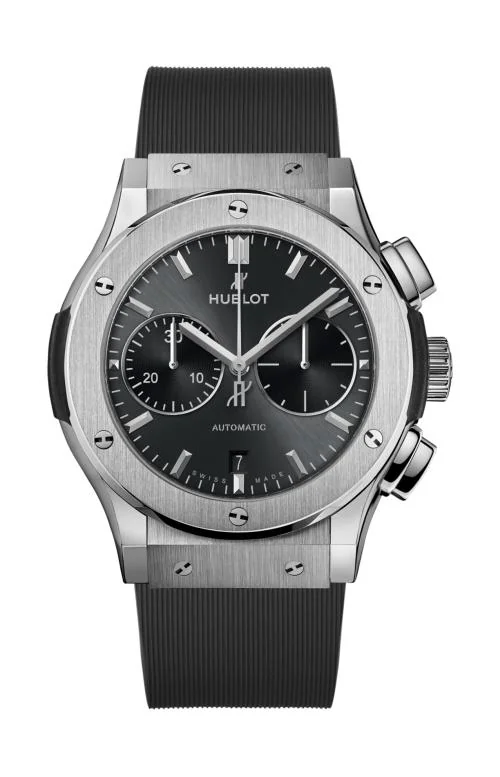 Classic Fusion Racing Grey Chronograph Titanium 45 Mm