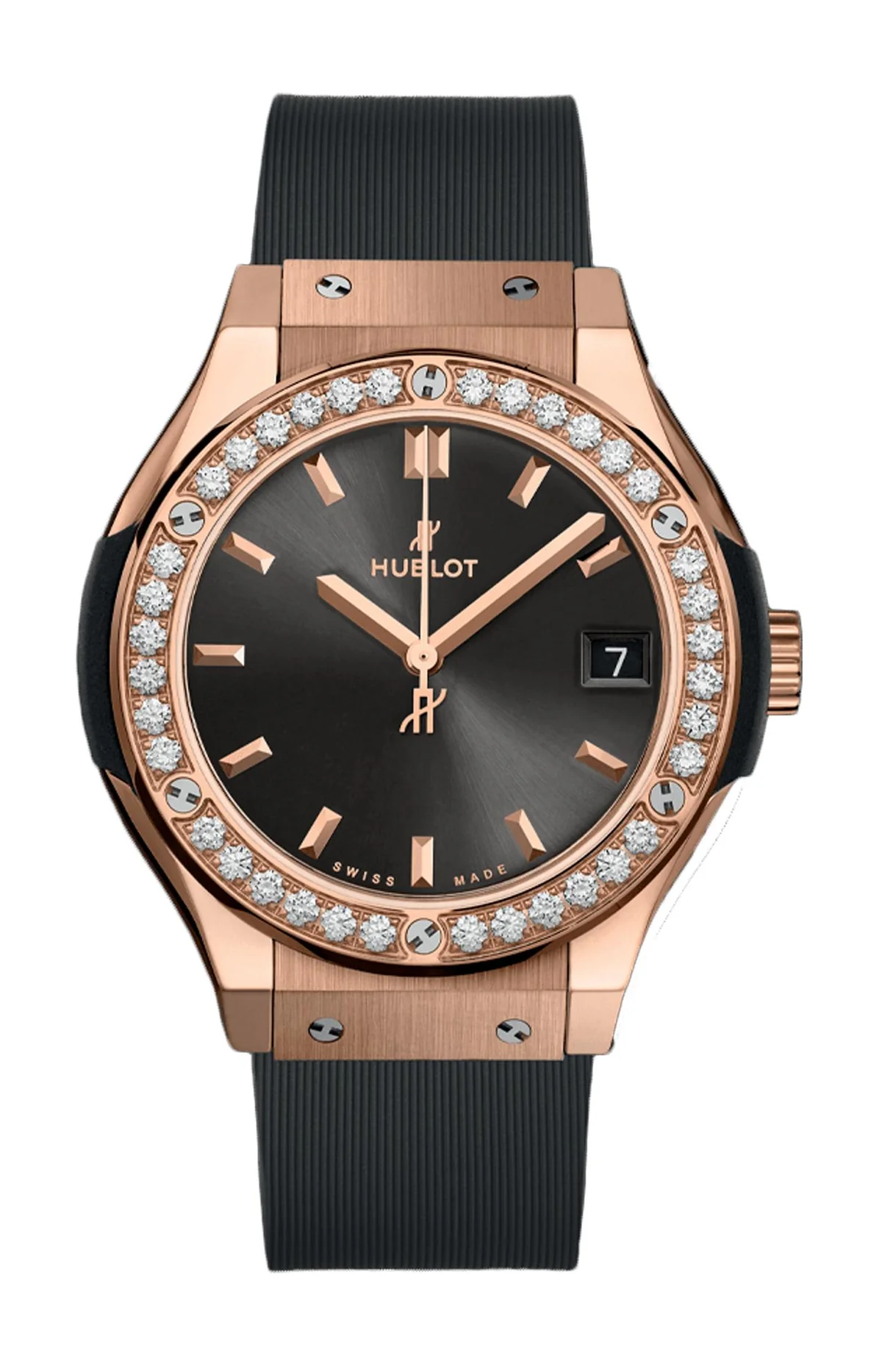 Classic Fusion Racing Grey King Gold Diamonds 33 Mm