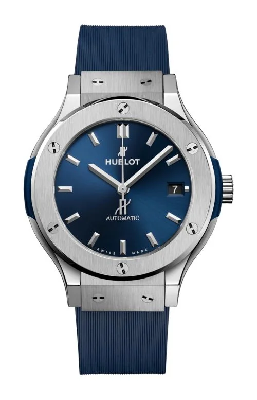 Classic Fusion Titanium Blue 38 Mm