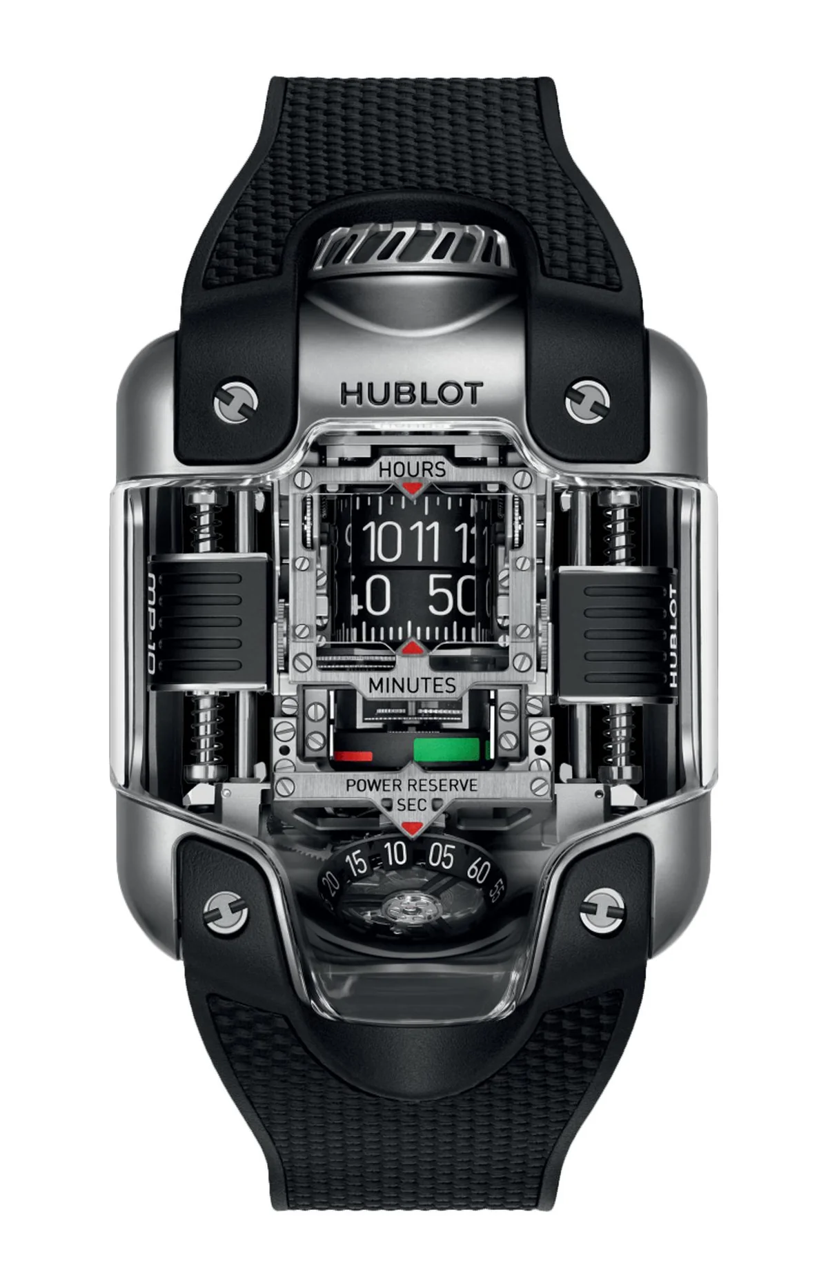 Exceptional Timepieces Mp-10 Torubillon Weight Energy System Titanium 54.1 X 41.5 - Limited