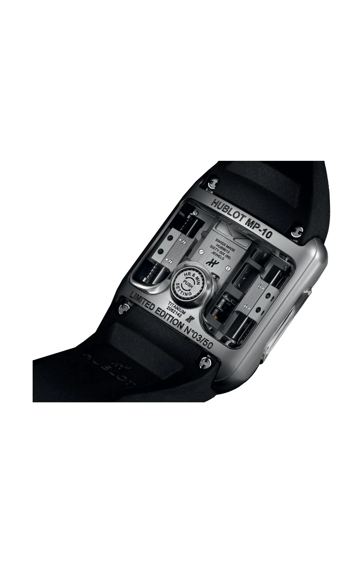 Exceptional Timepieces Mp-10 Torubillon Weight Energy System Titanium 54.1 X 41.5 - Limited 2