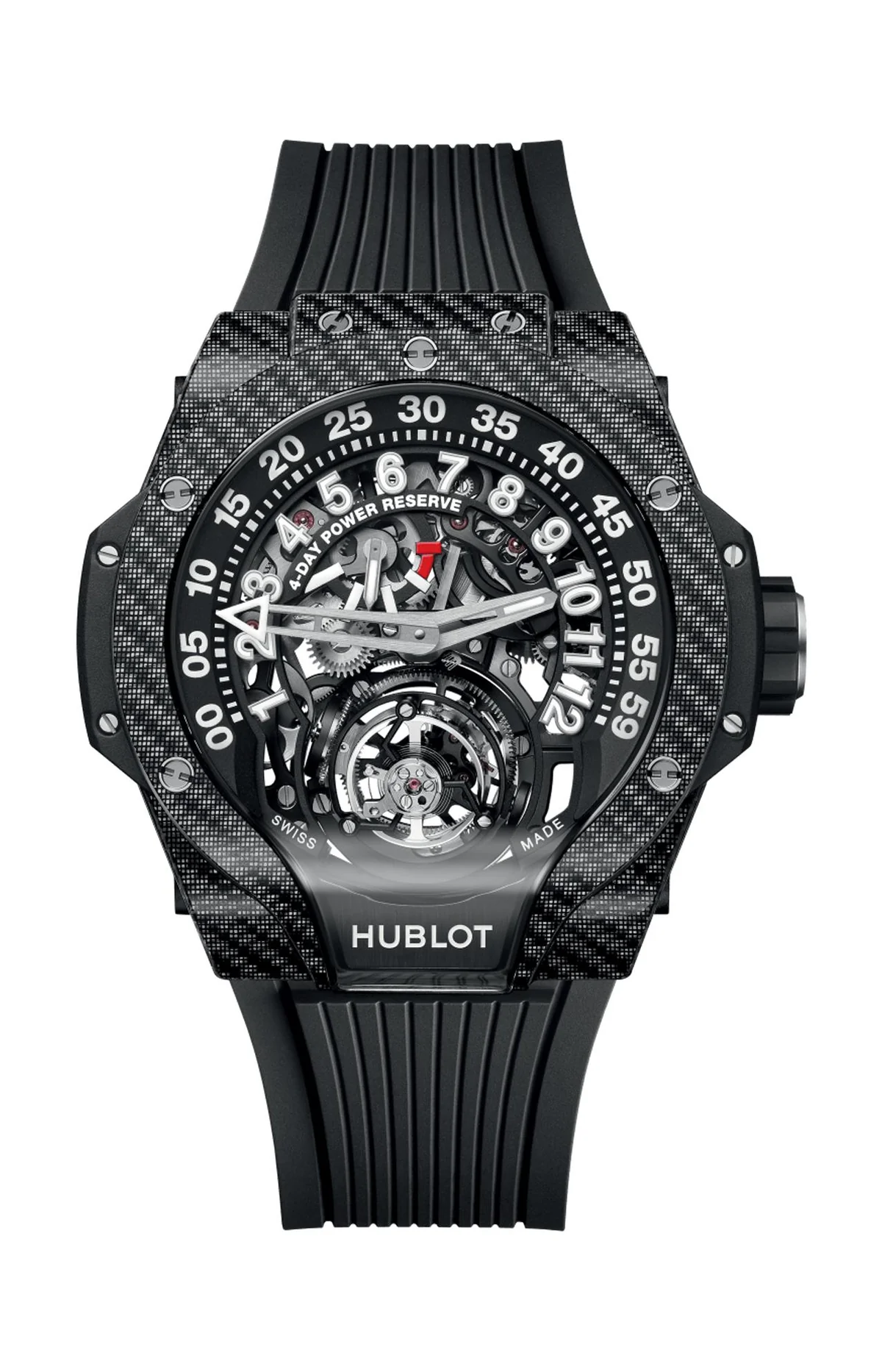 Exceptional Timepieces Mp-13 Tourbillon Bi-Axis Retrograde Black Carbon 44Mm - Limited