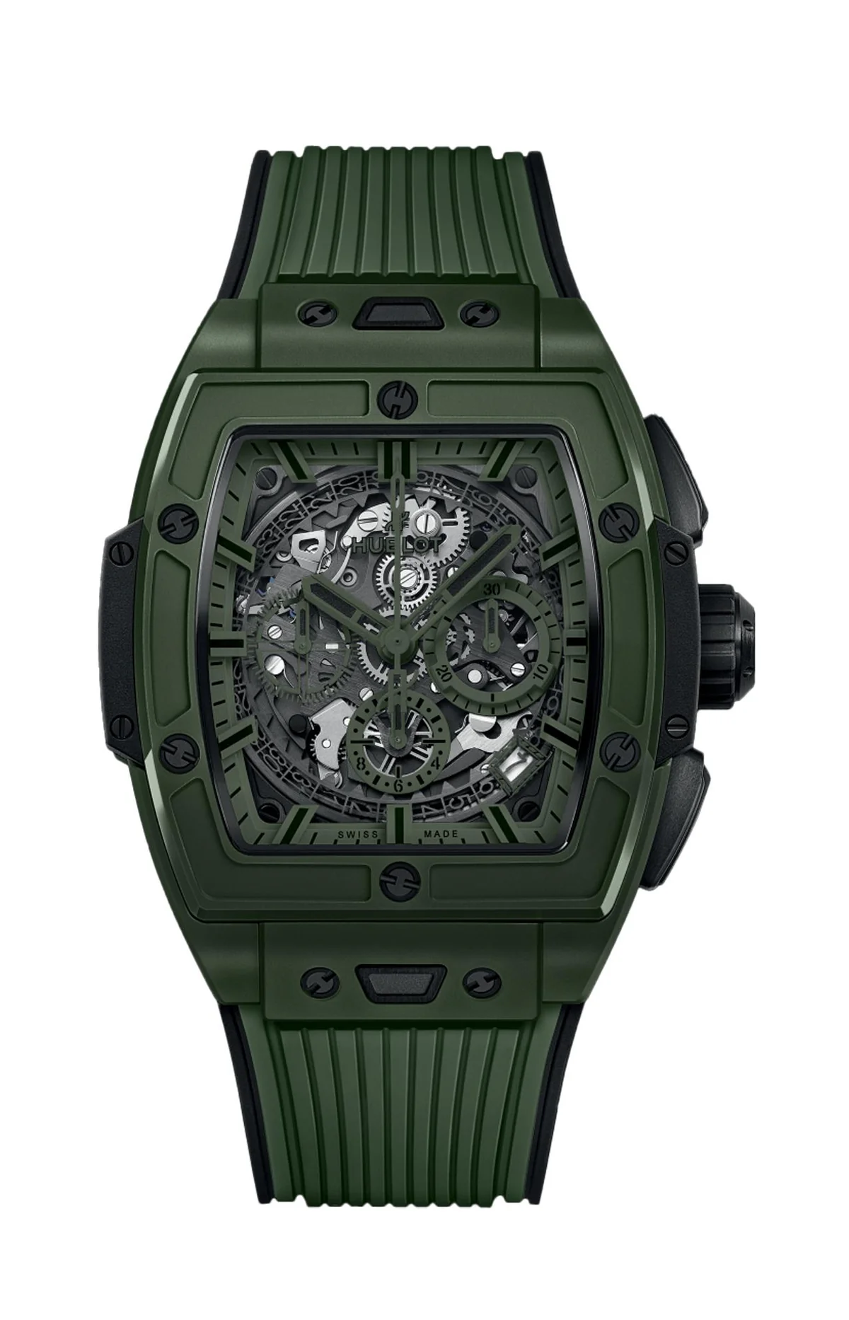 Spirit Of Big Bang Dark Green Ceramic 42 Mm - Limited
