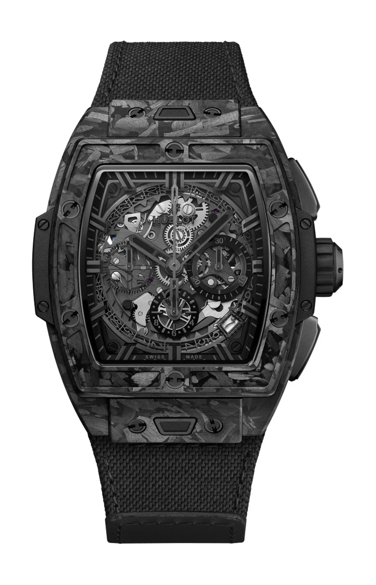 Spirit Of Big Bang Frosted Carbon 42 Mm