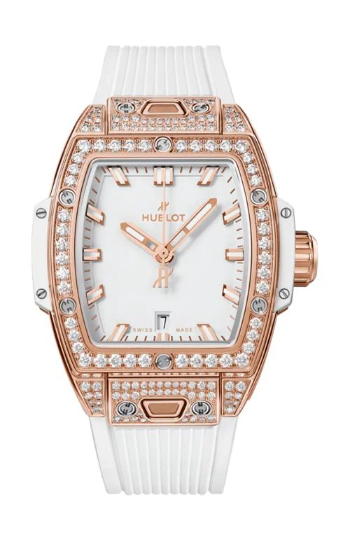 Spirit Of Big Bang King Gold White Pavé 32 Mm