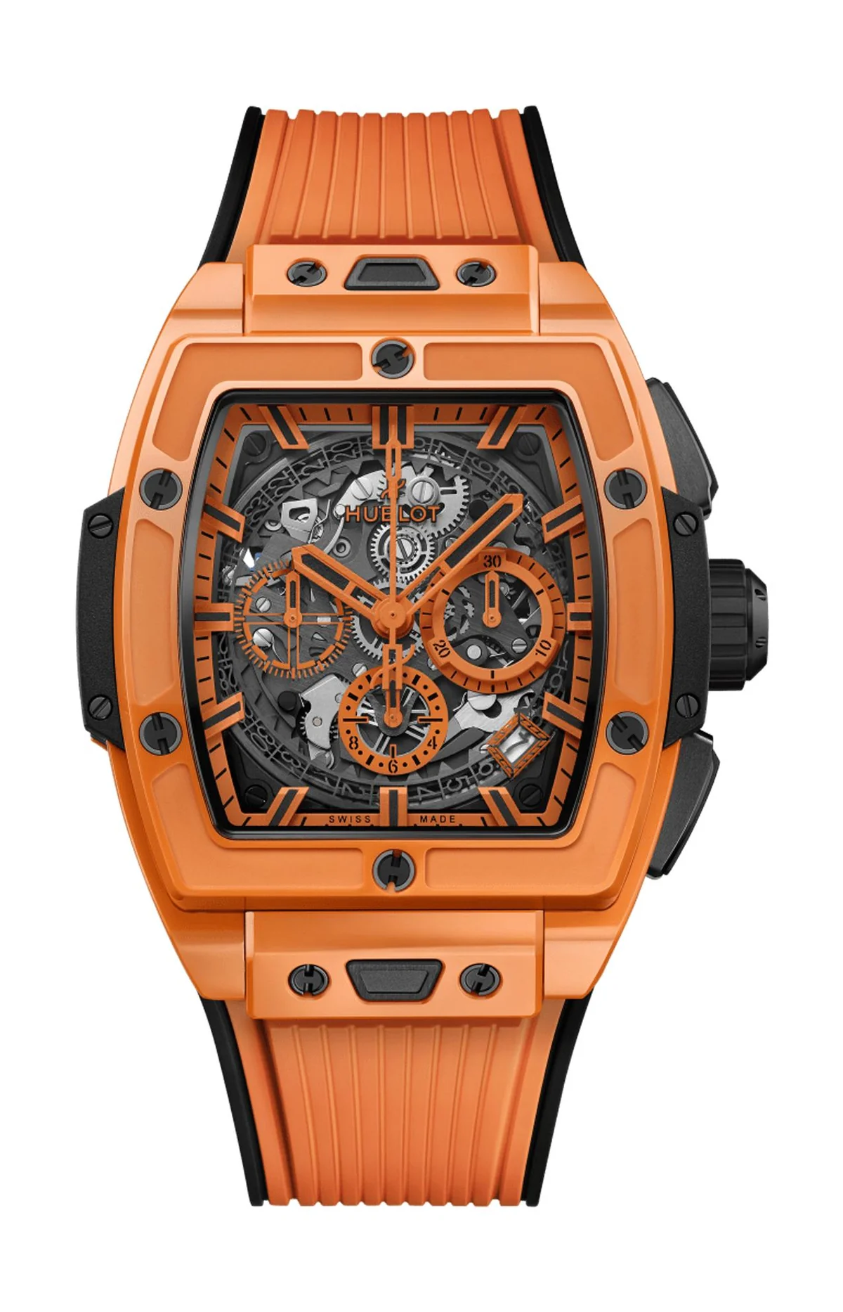 Spirit Of Big Bang Orange Ceramic 42 Mm - Limited
