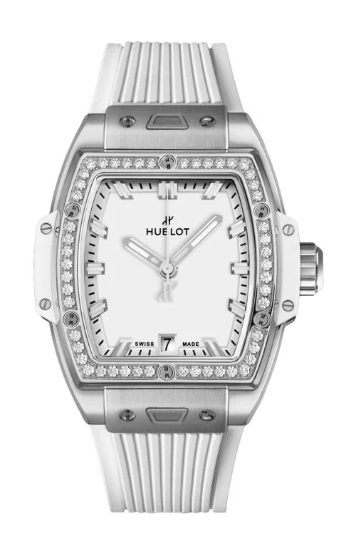 Spirit Of Big Bang Titanium White Diamonds 39 Mm