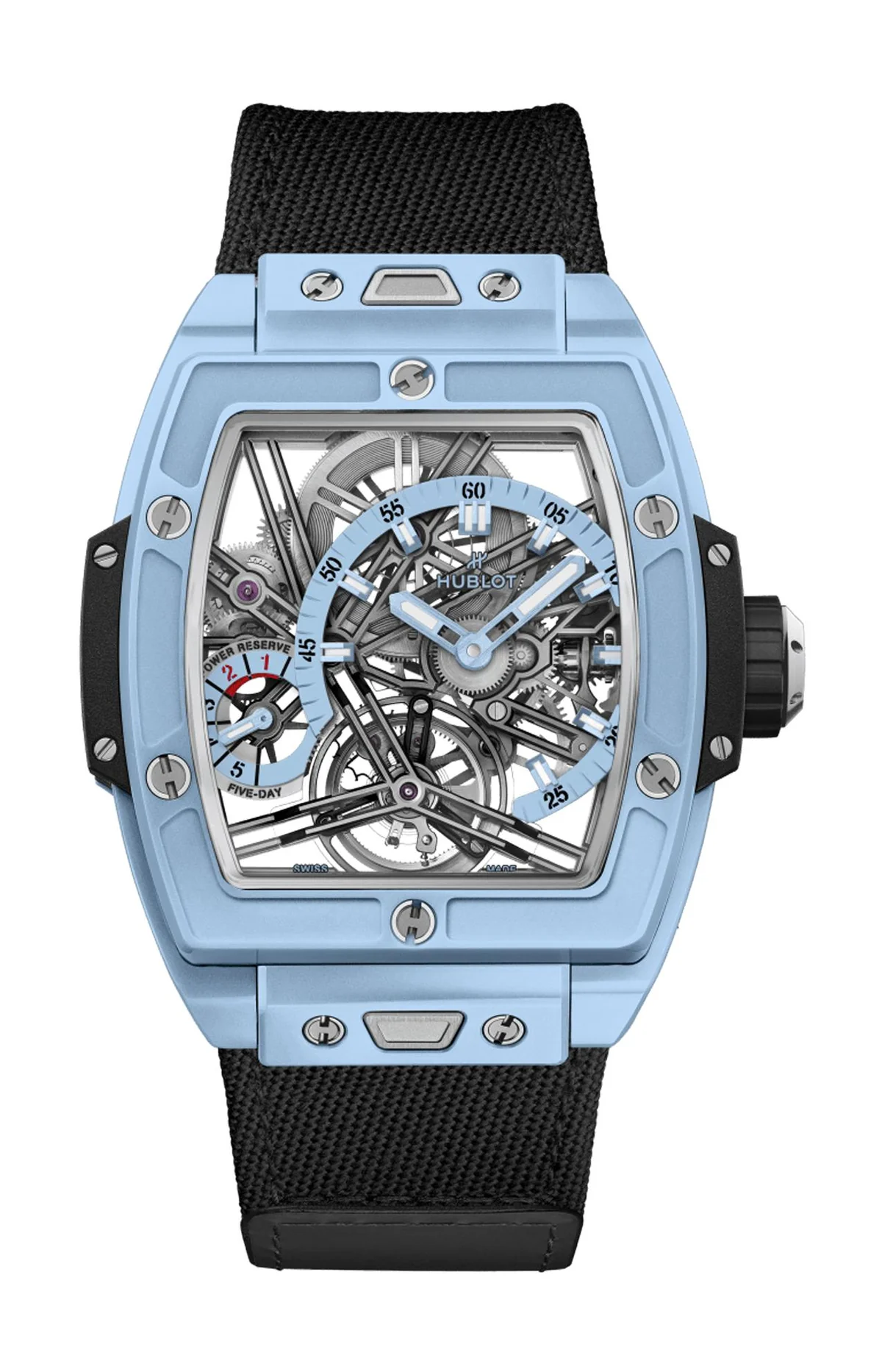 Spirit Of Big Bang Tourbillon 5-Day Power Reserve Sky Blue Ceramic 42 Mm - Limited