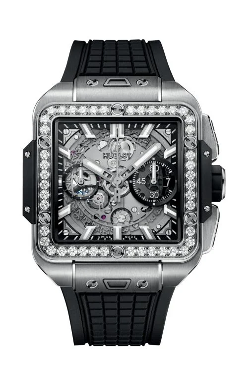 Square Bang Unico Titanium Diamonds 42 Mm