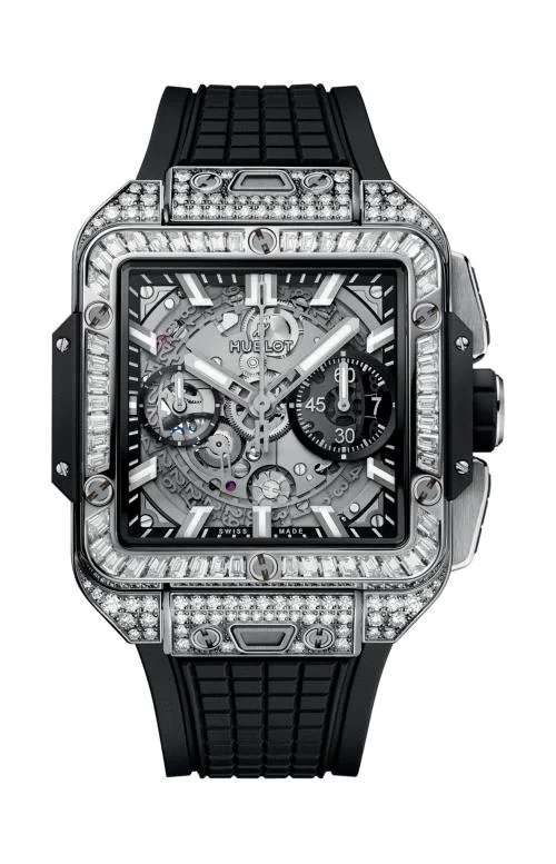 Square Bang Unico Titanium Jewellery 42 Mm