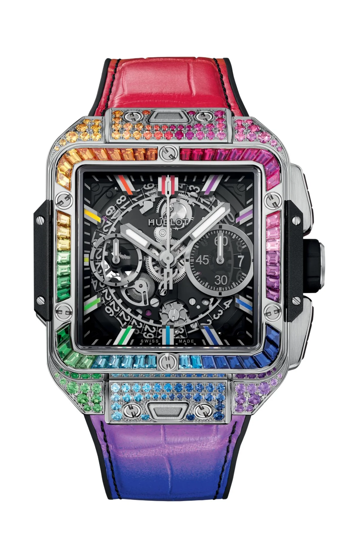 Square Bang Unico Titanium Rainbow 42 Mm