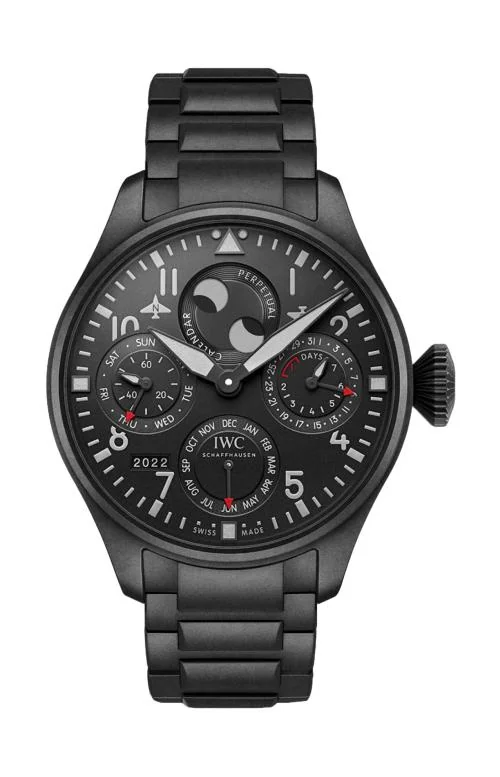 Big Pilot'S Watch Perpetual Calendar Top Gun Ceratanium®