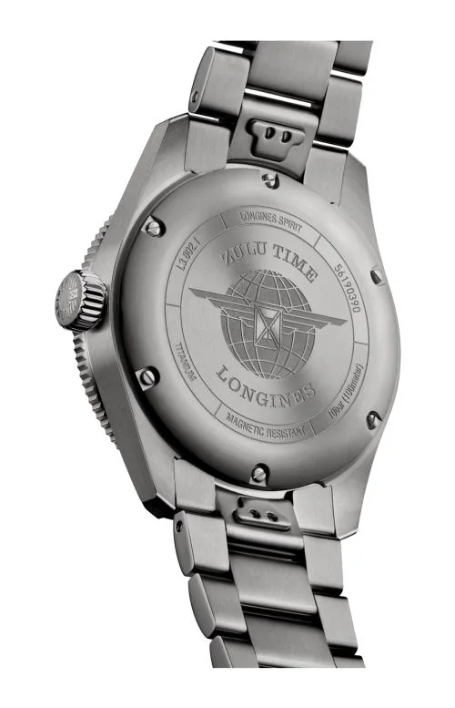 Longines Spirit Zulu Time Titanium 39 Mm 2