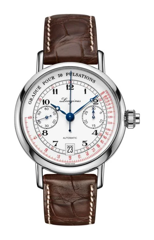 The Longines Column-Wheel Single Push-Piece Pulsometer Chronograph