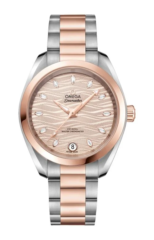 Aqua Terra 150M 34 Mm, Acciaio-Oro Sedna™ Su Acciaio-Oro Sedna™
